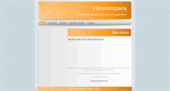 Desktop Screenshot of filmcompany.com.br